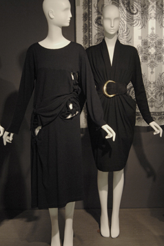 Comme des Garçons and Donna Karen dresses