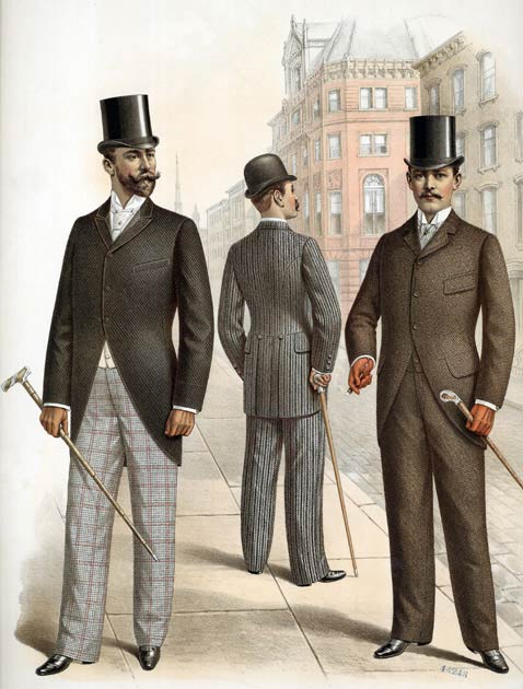 Fashion plate from Sartorial Arts Journal