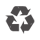 recycling and repurposing of materials icon